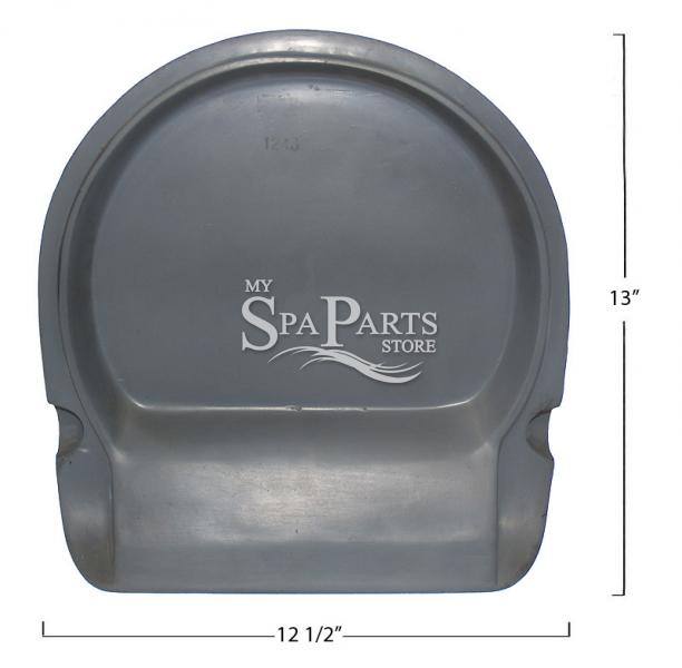 COLEMAN SPA SKIMMER LID 1243, CHARCOAL GRAY My Spa Parts Store
