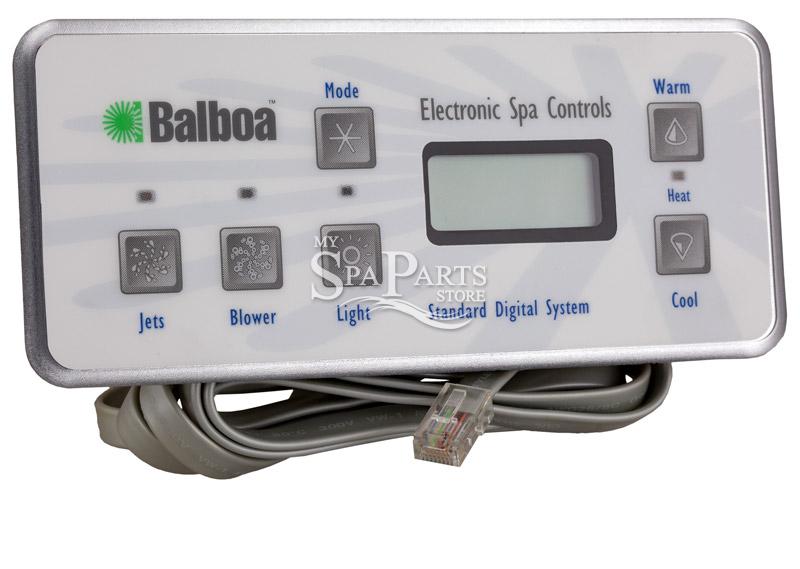 JACUZZI SPA TOPSIDE CONTROL PANEL, 6 BUTTON BALBOA My Spa Parts Store