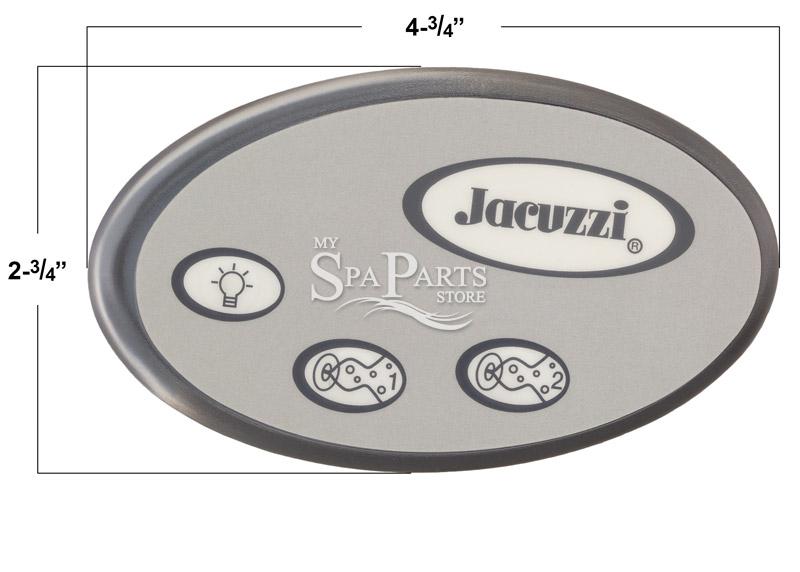 JACUZZI SPA TOPSIDE CONTROL PANEL, LCD 2002+ REMOTE | My Spa Parts Store