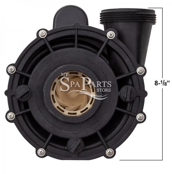 JACUZZI SPA 2.5 HP, 240V, 2 SPEED, 56 FRAME PUMP My Spa Parts Store