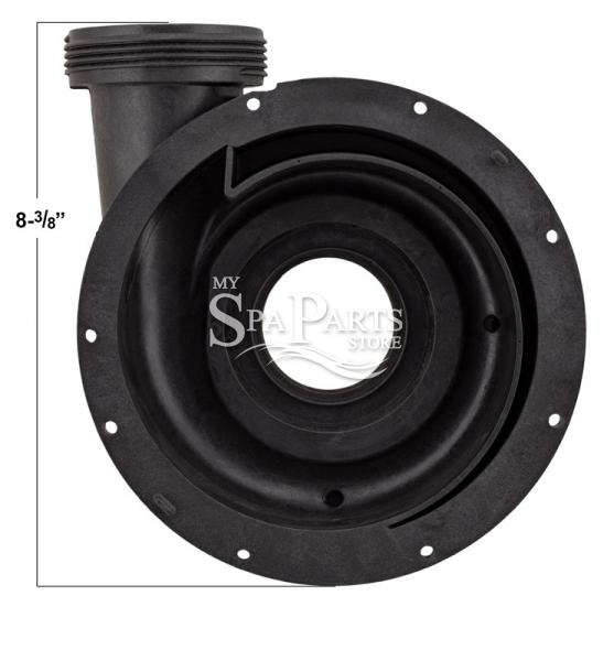 SUNDANCE SPA EMERSON 48/56 FRAME PUMP FRONT HOUSING My Spa Parts Store
