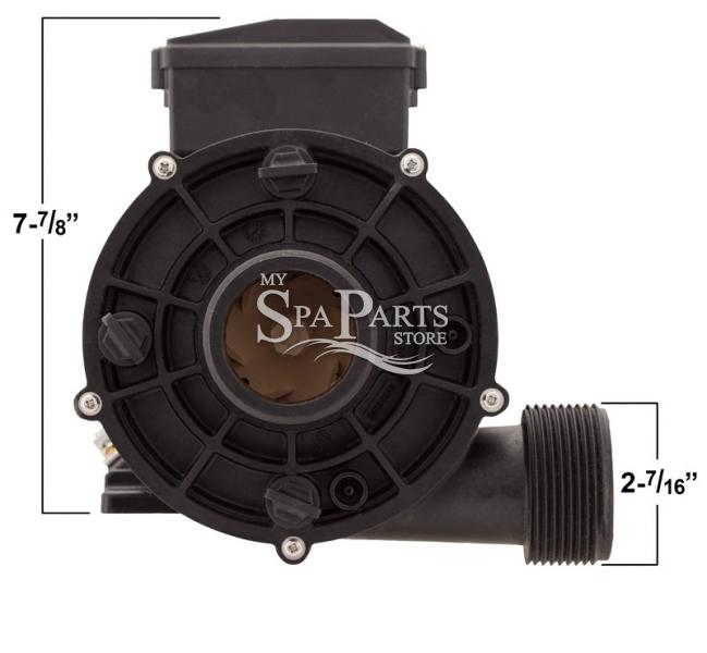 SUNDANCE SPA CIRCULATION PUMP, 240V, 880 MODELS, 7/2011+ My Spa Parts