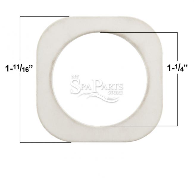 JACUZZI SPA WATERFALL GASKET, 2006+, J400 SERIES My Spa Parts Store