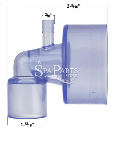 SUNDANCE SPA WHIRLPOOL JET BACK FITTING | My Spa Parts Store