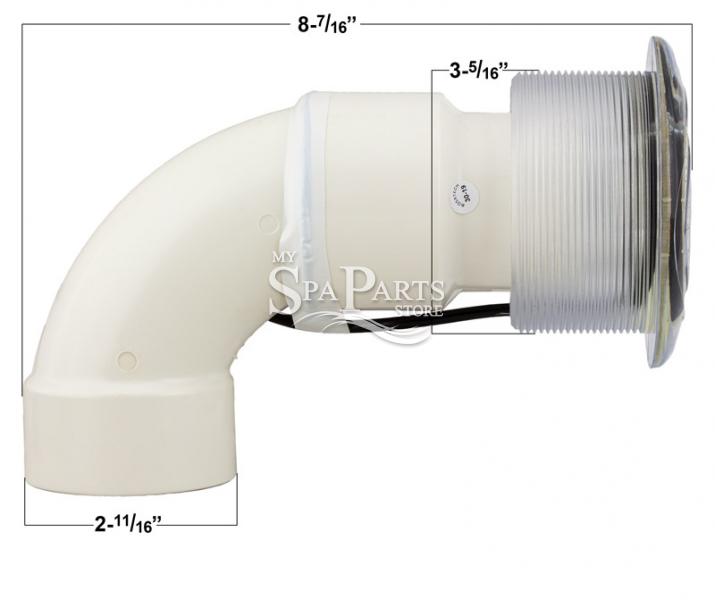 JACUZZI SPA IX JET ASSEMBLY, J-400 SERIES, 2013 - 08/2015 | My Spa
