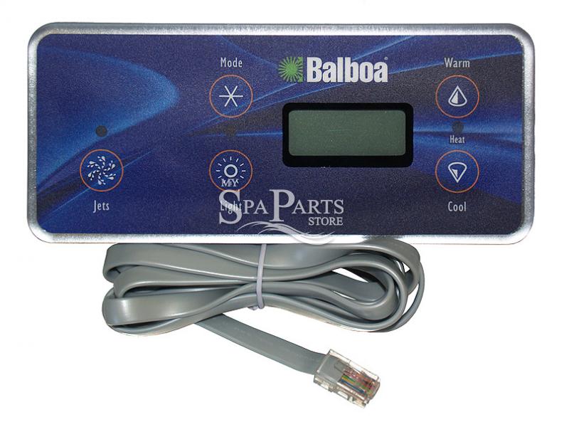 BALBOA STANDARD DIGITAL 5BUTTON SPA SIDE CONTROL FOR 1 PUMP NO BLOWER
