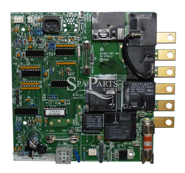 DIMENSION ONE SPA BALBOA DUPLEX DIGITAL CIRCUIT BOARD | My Spa Parts Store
