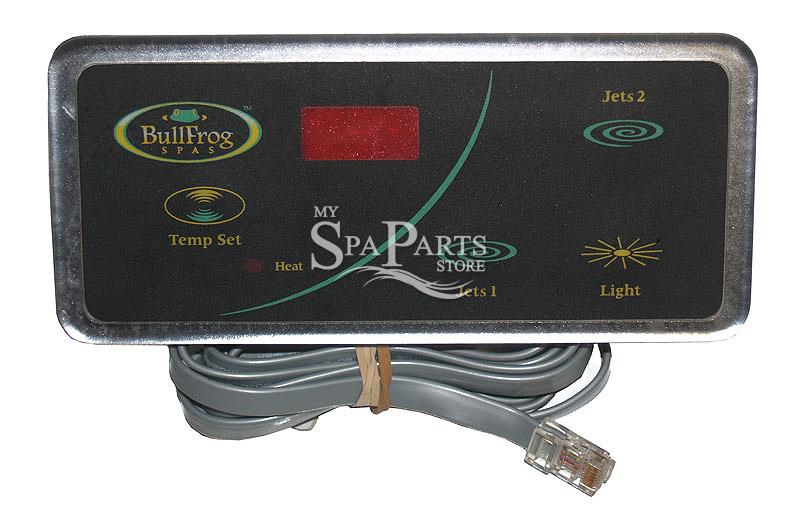 BULLFROG E5 TOPSIDE CONTROL PANEL My Spa Parts Store