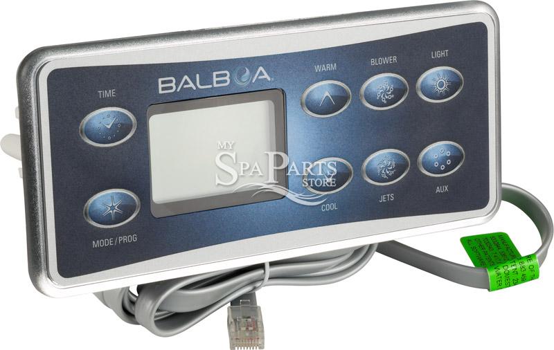 BALBOA MSERIES DELUXE SPA SIDE CONTROL PANEL FOR 1 PUMP, 1 BLOWER My
