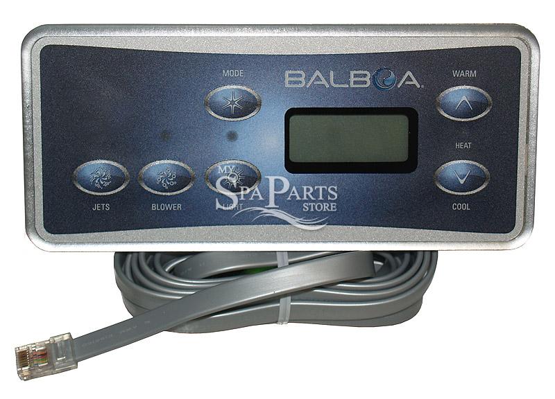 BALBOA 6 BUTTON STANDARD DIGITAL SPA SIDE CONTROL My Spa Parts Store