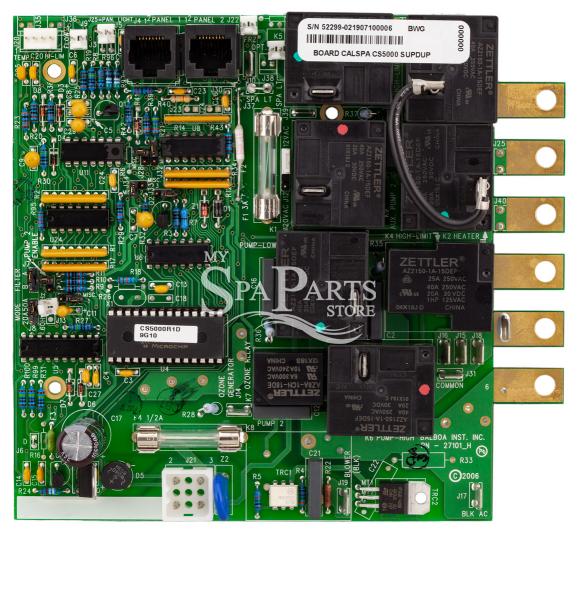 Cal Spas C2100r1b And Cs5000r1d Circuit Board My Spa Parts Store