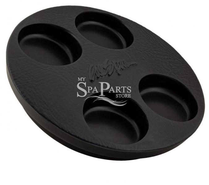 CAL SPA FILTER AREA ROUND COVER, BLACK | My Spa Parts Store