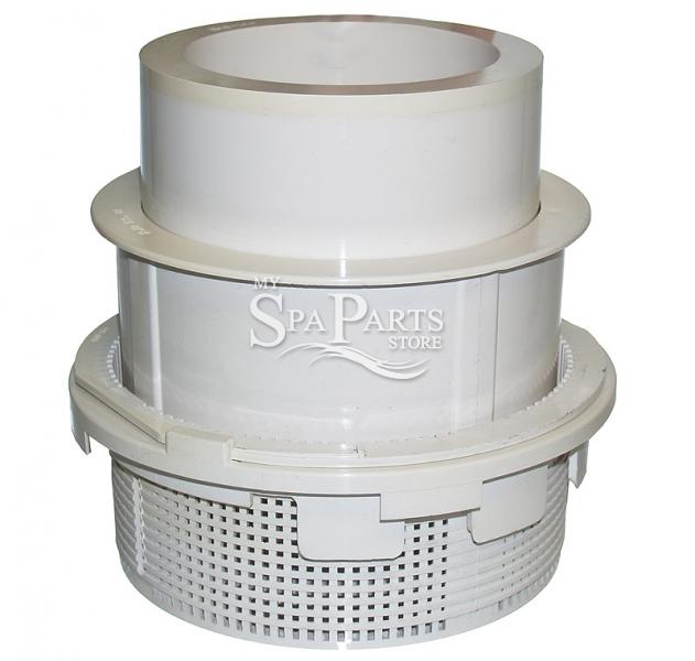 DIMENSION ONE SPA SKIMMER ASSEMBLY COMPLETE, WHITE My Spa Parts Store
