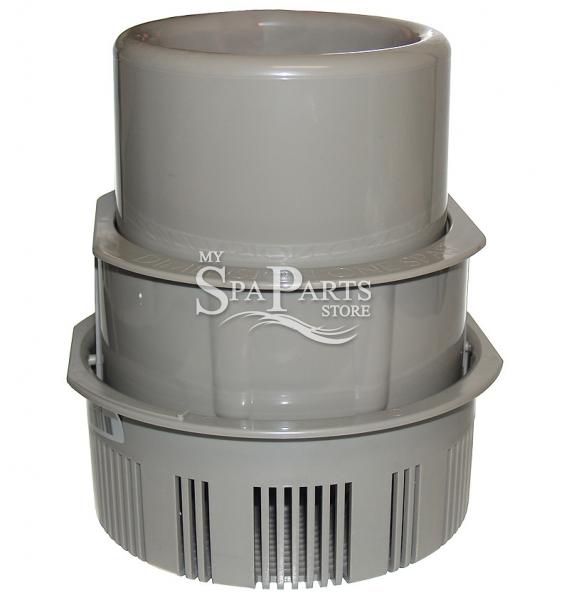 DIMENSION ONE SPA SKIMMER ASSEMBLY COMPLETE, GRAY My Spa Parts Store
