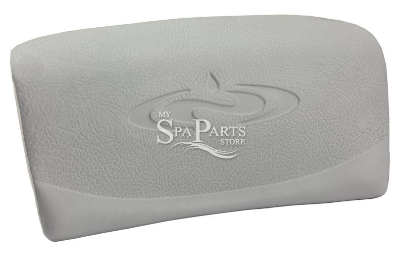 DIMENSION ONE CURVED PILLOW, SILVER LOGO My Spa Parts Store