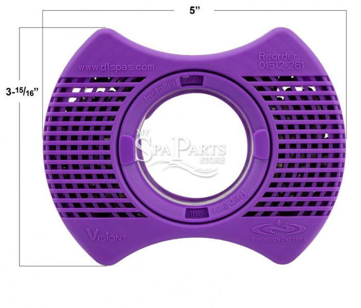 DIMENSION ONE SPA VISION SANITIZING CARTRIDGE My Spa Parts Store