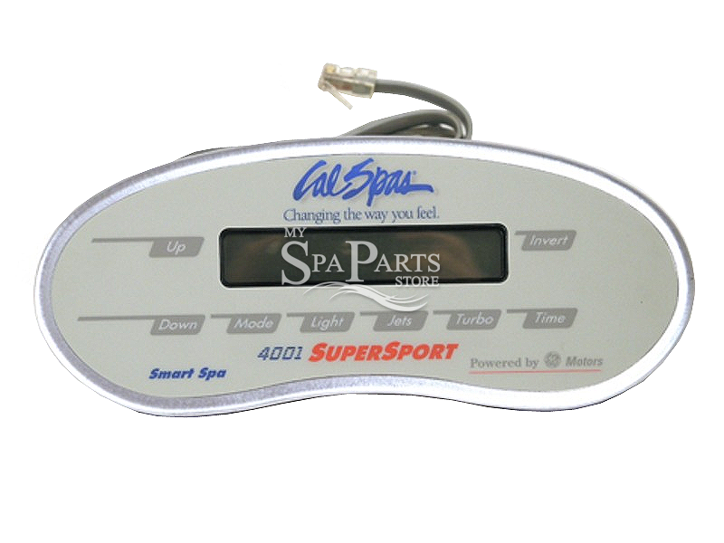 CAL SPA SYSTEM 4001SS TOPSIDE CONTROL PANEL My Spa Parts Store
