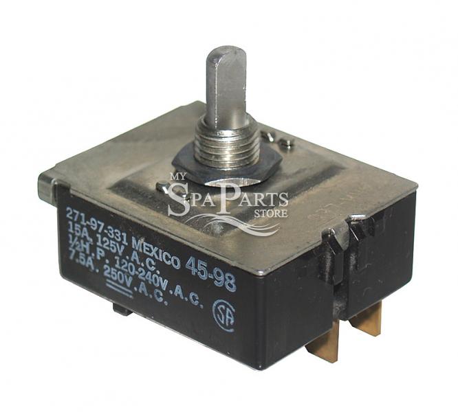 CAL SPA TOPSIDE CONTROL PANEL 3 POSITION ROTARY SWITCH | My Spa Parts Store