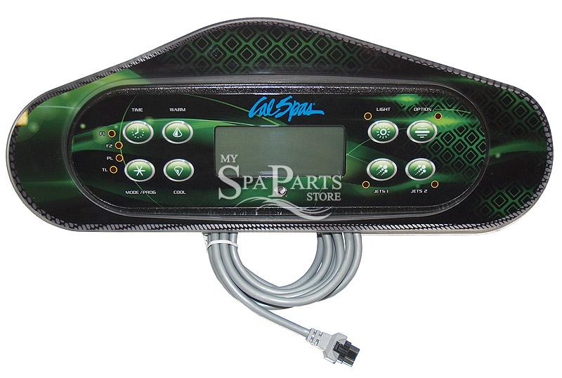 Cal Spas Replacement Topside Control Panel Genesis 7000 2003 My Spa Parts Store