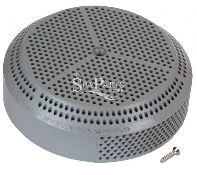 DIMENSION ONE 211 GPM DRAIN COVER GRAY My Spa Parts Store