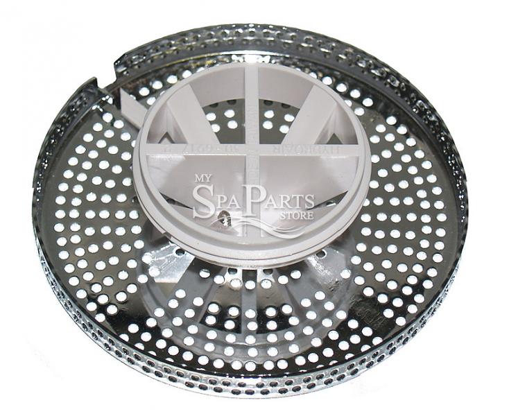 MARQUIS SPA SUCTION COVER, STAINLESS STEEL SLIMLINE My Spa Parts Store