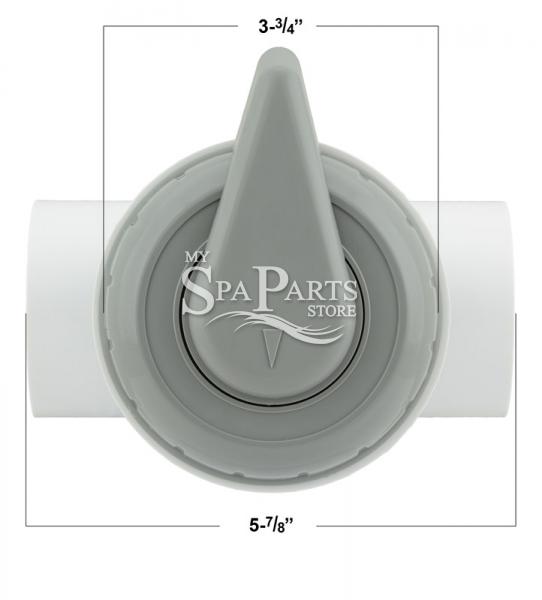 JACUZZI SPA 2WAY DIVERTER VALVE, 2 INCH 2001 AND PREVIOUS My Spa Parts Store