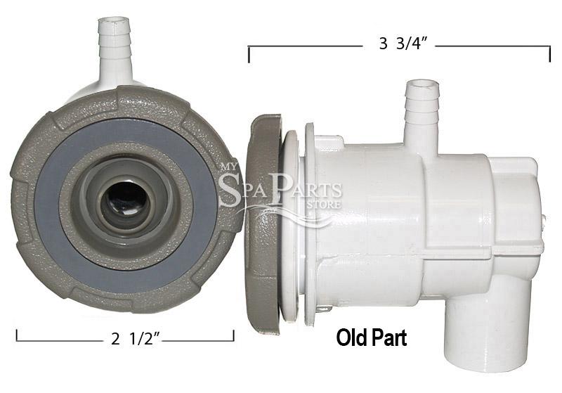 CAL SPA DIRECTIONAL ADJUSTABLE JET COMPLETE, 2 1/2 INCH FACE My Spa