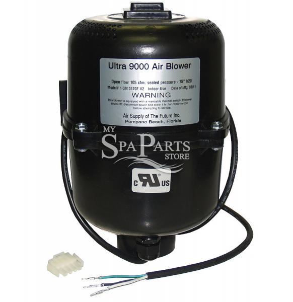 JACUZZI SPA BLOWER, AIR WITH PLUG, 120 VOLTS AC (LASER+, SANTINA+) | My
