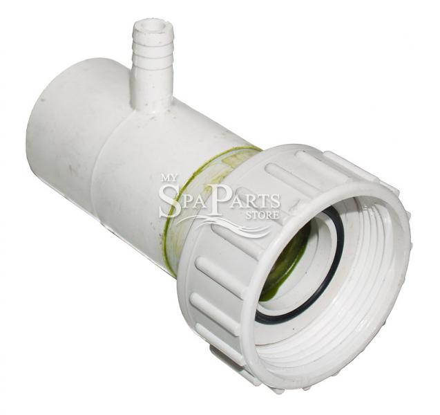 VITA SPA CIRCULATION PUMP TEE ASSEMBLY SUCTION (H.E.E.T.) AND TINY