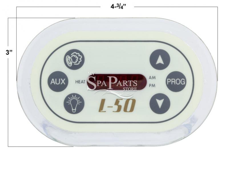 VITA SPA L50 / UNIVERSAL ELECTRONIC SPA SIDE CONTROL My Spa Parts Store