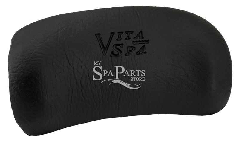 VITA SPA PILLOW, SM98, WITH LOGO, WITH CUP, BLACK My Spa Parts Store