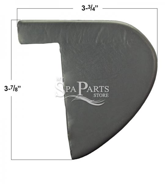 VITA SPA PILLOW, WRAP AROUND, 25 INCH, GRAPHITE GRAY My Spa Parts Store