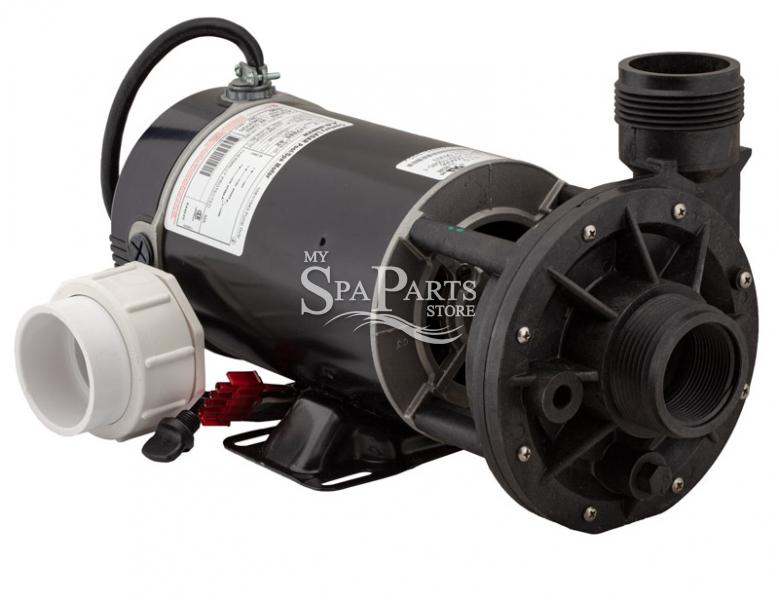 CALDERA SPA JET PUMP, 1.5 HP, 2 SPEED, 240 VOLT, FMHP, 48 FRAME, DISCHARGE, 1.5 INCH PLUMBING | My Spa Parts Store