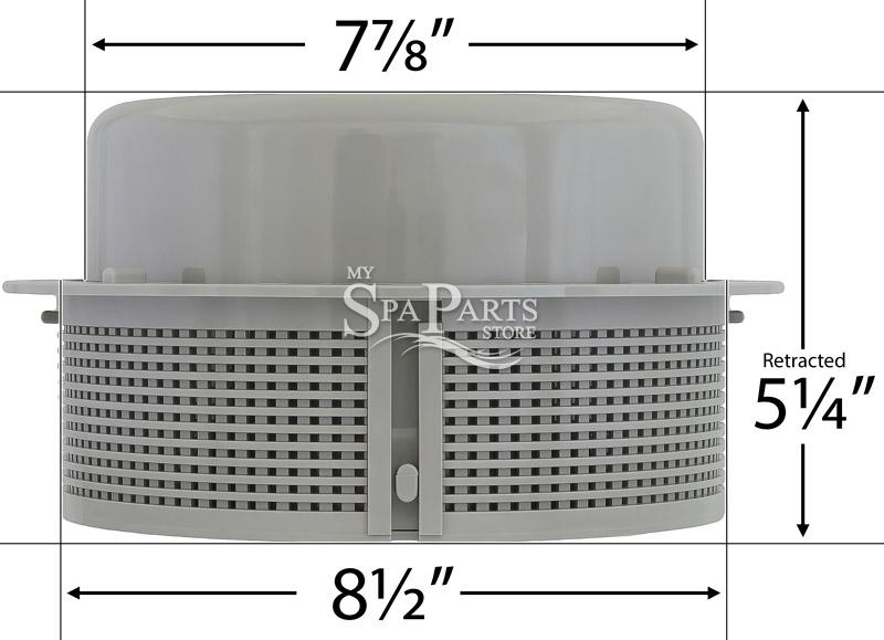 CALDERA SPA FILTER SKIMMER BASKET, GRAY My Spa Parts Store