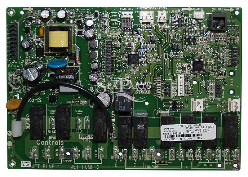 CALDERA SPA ADVENT CONTROL SYSTEM CIRCUIT BOARD | My Spa Parts Store